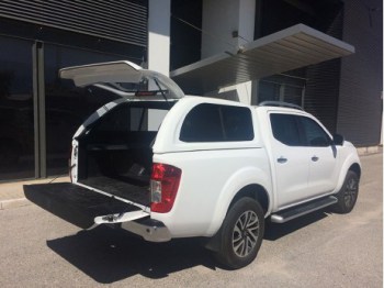 Hard Top Snake Nissan Navara D23 NP300 con ventanas correderas 